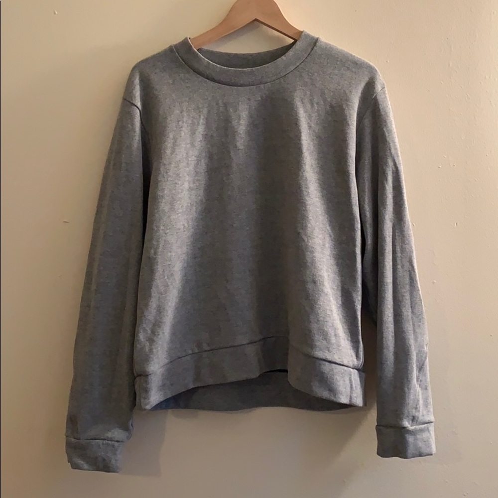Outdoor Voices Grey Sweatshirt Size Large
